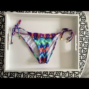 OndadeMar String Side tie bikini bottoms, Med, NEW